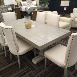 7pc Dining Table Set 