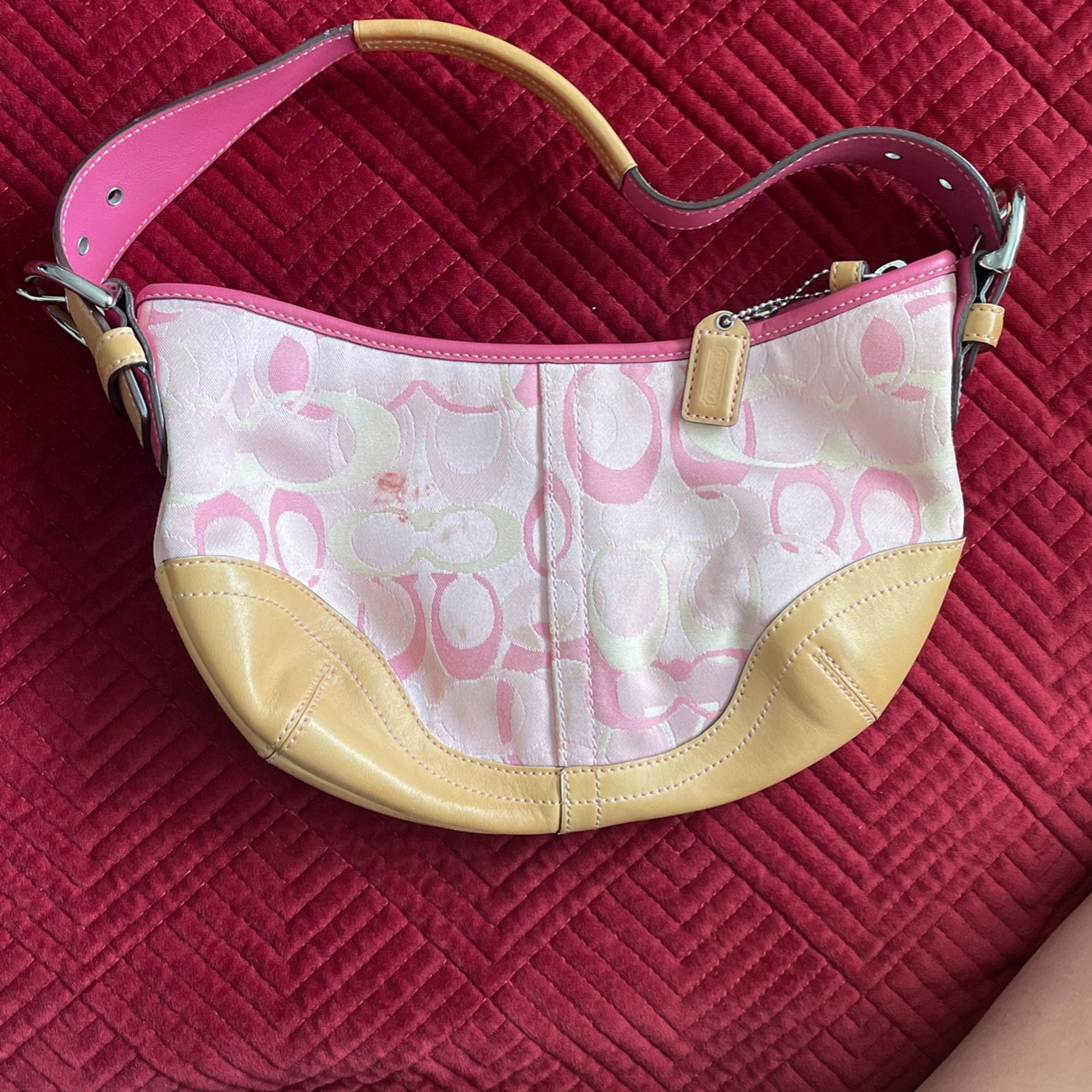 Pink Coach Bag 