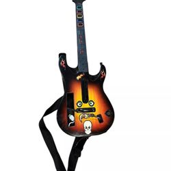 Guitar Hero Red Octane 95455-805 Sunburst Nintendo Wii Controller w/ Strap