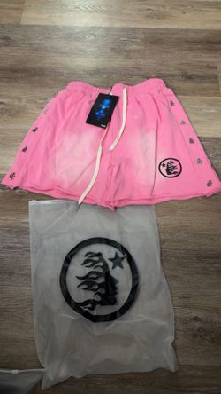 pink hellstar shorts