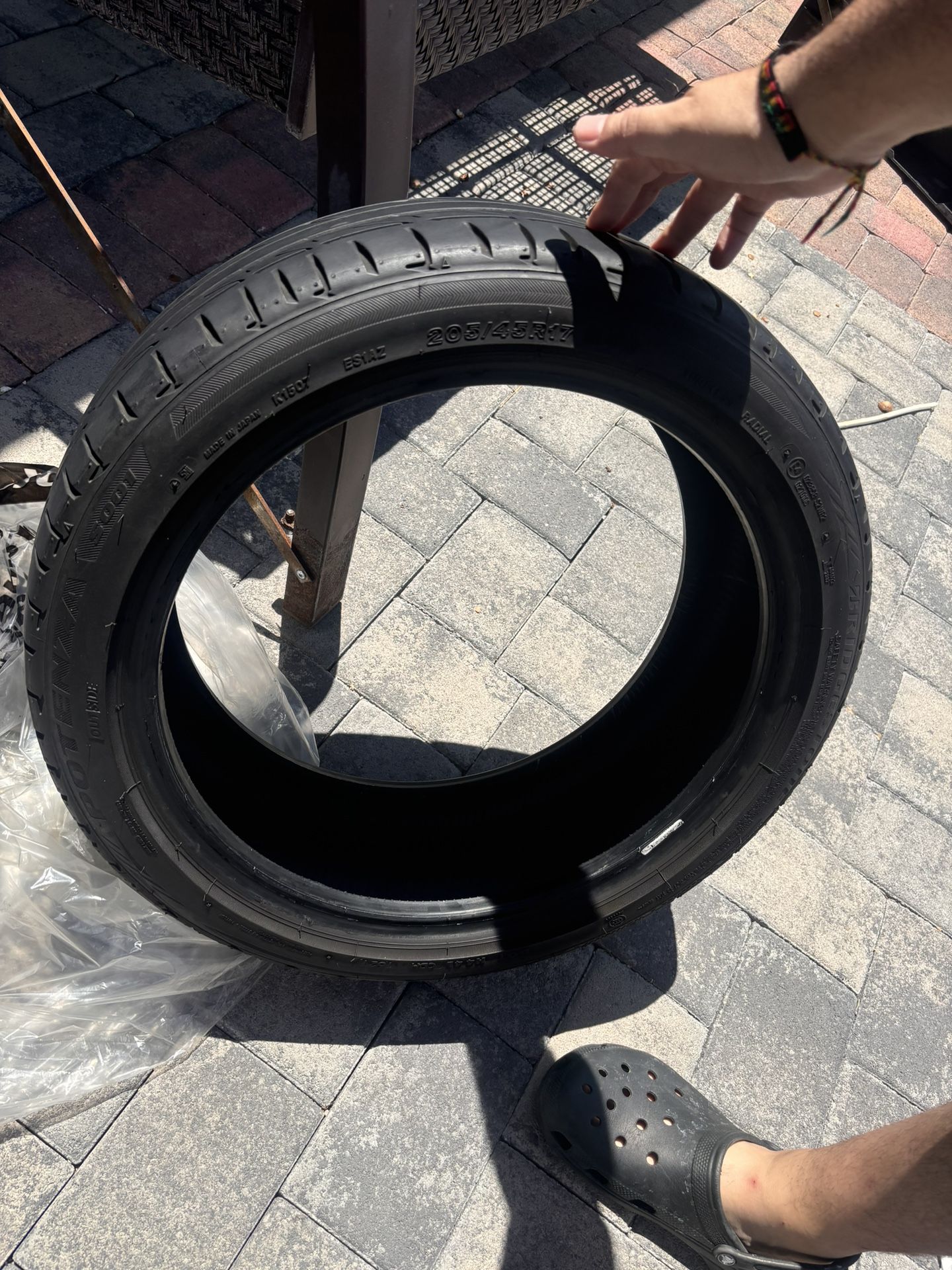 Brand new BRIDGESTONE POTENZA RE980 A/S PLUS