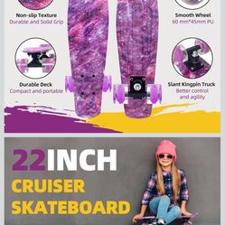  Skateboard- NATTORK 22 Inch