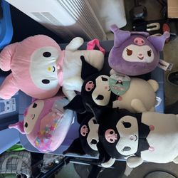 Kuromi Plushies Haul
