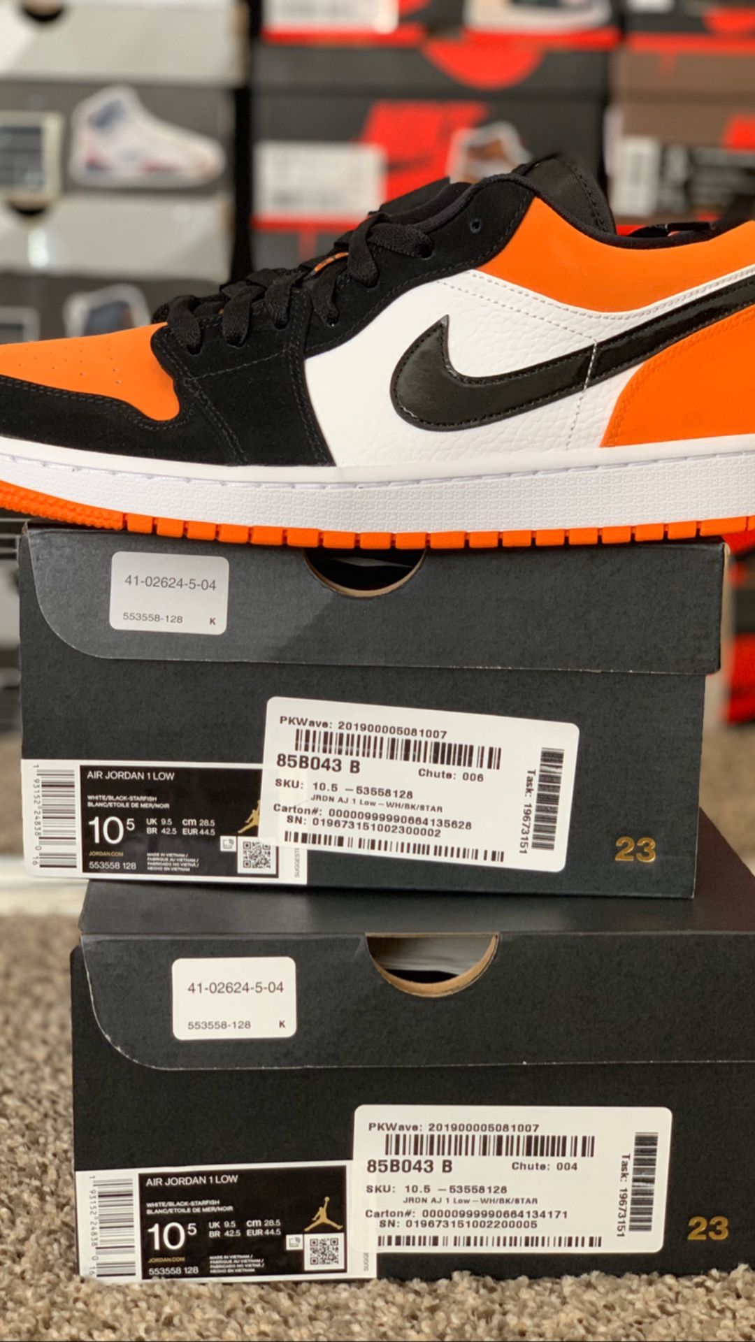 DS Jordan 1 SBB low sz 10.5 $100