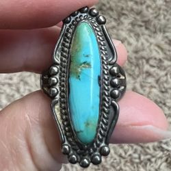 Sterling Silver Turquoise Ring 