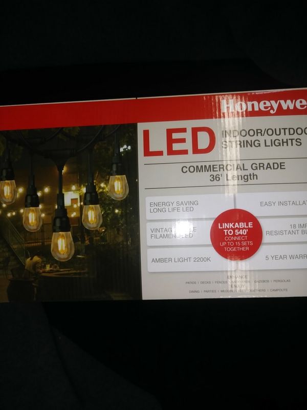 Honeywell Led Lights Indoor Outdoor String For In Honeywell Led Lights Indoor Outdoor String For In Darlington Sc Offerup