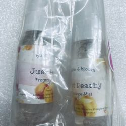 2 Just Peachy Fragrance Mists by Bubble & Bloom - New!