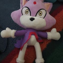 Blaze The Cat Plushie