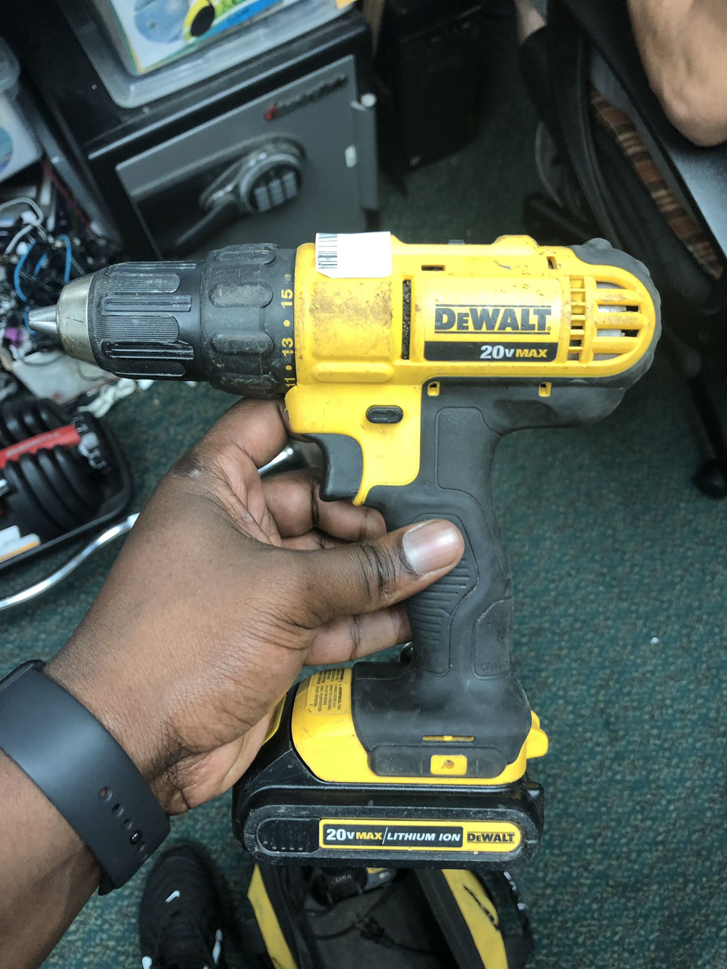 Drill, Tools-Power Dewalt W/Battery No Charger.. Negotiable