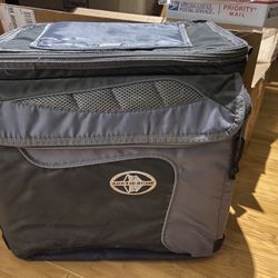 Hard Body Arctic Zone Cooler Portable Carrying Case 12.63" x 10.25" x 12" with Backsaver adjustable shoulder strap