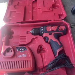 M12 12V Lithium-Ion Cordless 3/8 in. Hammer Drill/Driver Kit with Hard Case