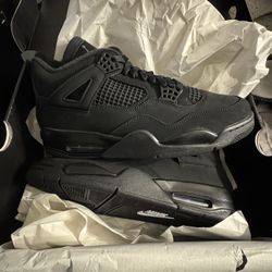 Size 12 - Jordan 4 Black Cat 🐈‍⬛ (2025)
