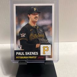 Baseball Card-Paul Skenes 