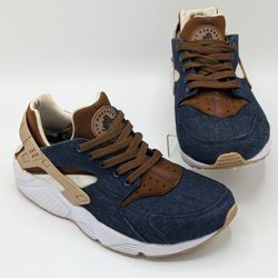 Nike Air Run Huarache Women's Denim Training Shoes Size 8.5