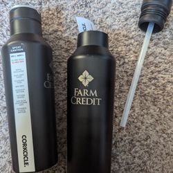 2 New Corkcicle 20oz. Canteens