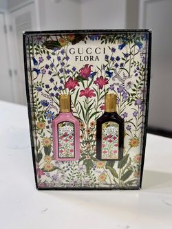 Gucci Mini Flora Gorgeous Eau de Parfum Duo Set NEW
