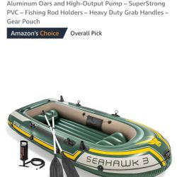 Inflatable Boat With Extras 