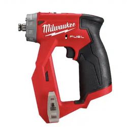 Milwaukee M12 FUEL 12V Lithium-Ion Brushless Cordless 4-in-1 Installation 3/8 in. Drill Driver with 4 Tool Head (Tool-Only)