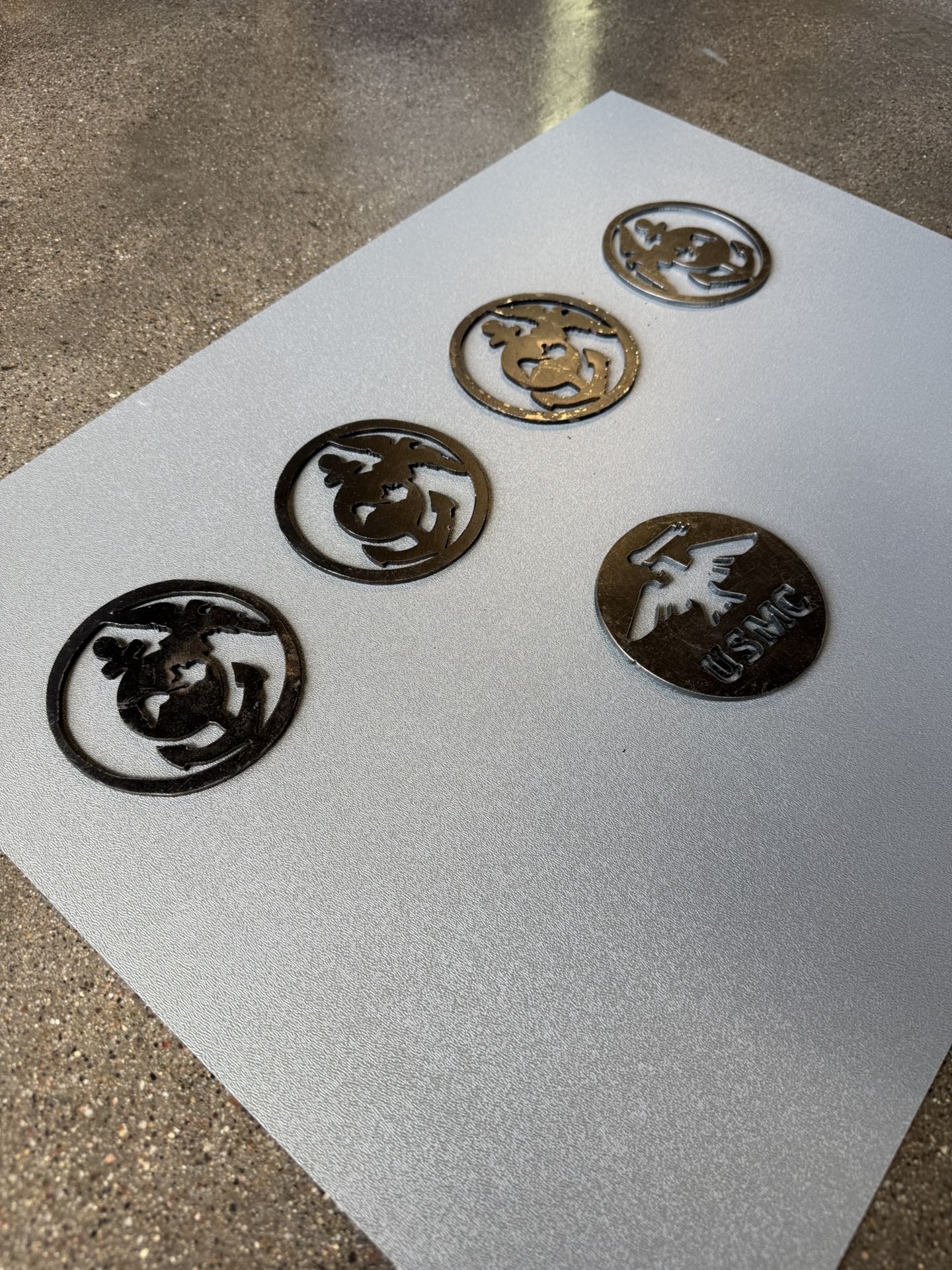 Marine Metal Coasters