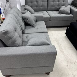 New 2 Pc Sofa Set 