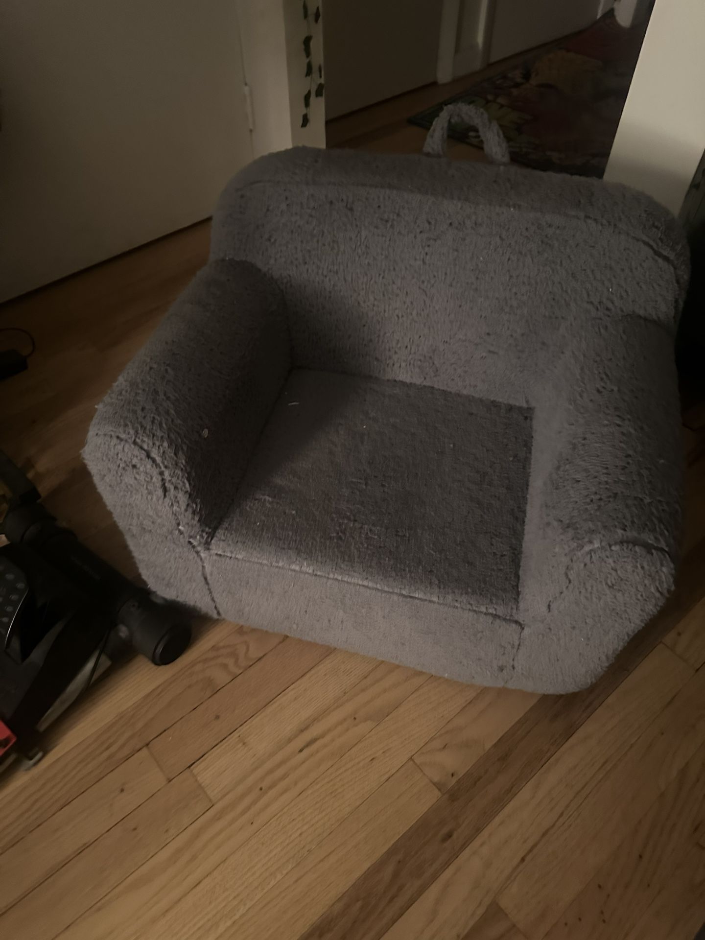 Two Fluffy Floor Chairs (for Kids)
