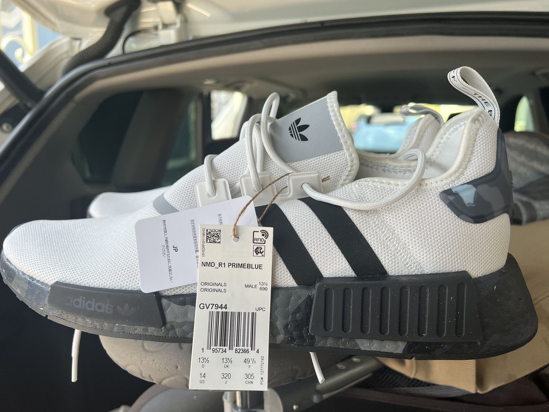 Size 14 adidas NMD R1 Primeblue Mens Shoes