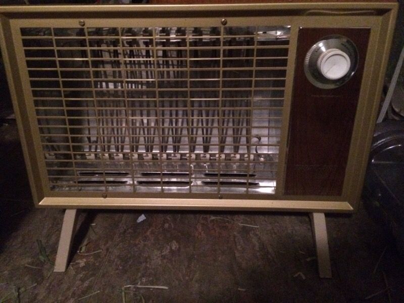 Vintage retro style Tropic-Aire instant heat SPACE HEATER