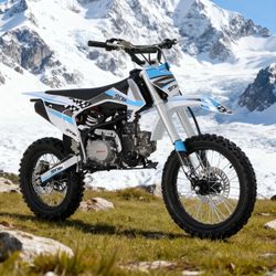 SYX MOTO K1 125cc Dirt Bike, 4-stroke Off-road Motorcycle, 50 MPH, 123 Mile Range, 4-Speed Manual