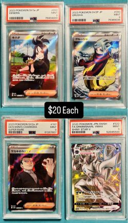 Pokémon graded cards $20 each