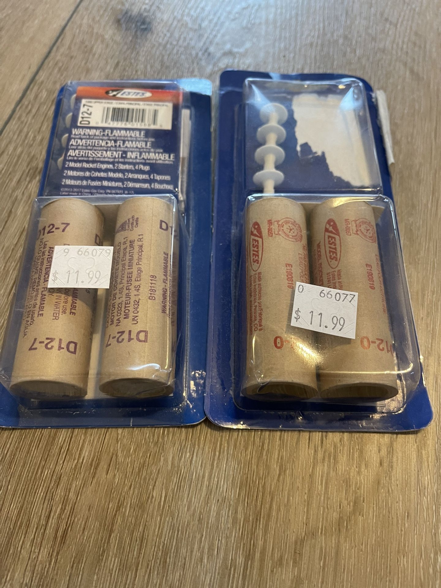 Model Rocket Engine Packs