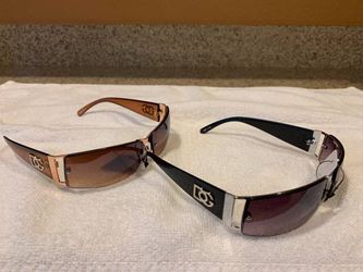(2) Pair of Brand New Men’s DG Sunglasses