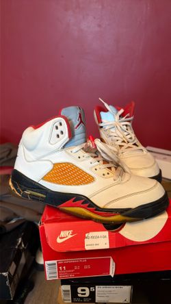  Air Jordan 5 retro OOOG Fire Red