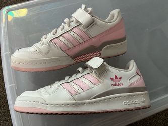 Adidas Forum Low White Pink Sneakers