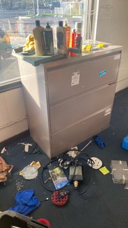 3 Long Draw File Cabinet