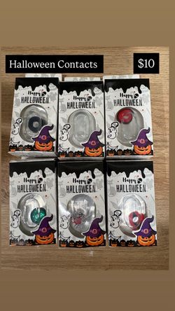 Halloween contacts