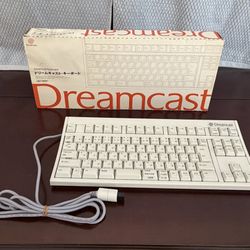 Sega Dreamcast HKT-7600 Keyboard Japanese Version