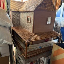 Log Cabin Dollhouse