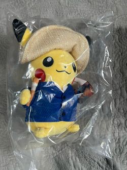 Pokemon Center Van Gogh Pikachu Plush