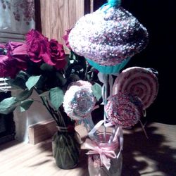 Cupcake Lollipop 🍭🧁 Decorations For Parties 