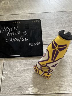 Patrick Gibbons Handmade Kobe Bryant Lakers Blade Headcover