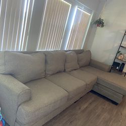Gray 4 Sectional Couch 