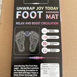 Phixnozar EMS Foot Massager Mat; Foot Stimulator Massager Pad