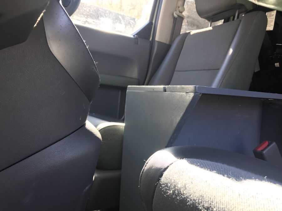 Honda Element custom center console