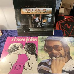 Elton John - 3 LP LOT! "Don't Shoot Me..", "Rock of the Westies" "Friends" VG+/VG