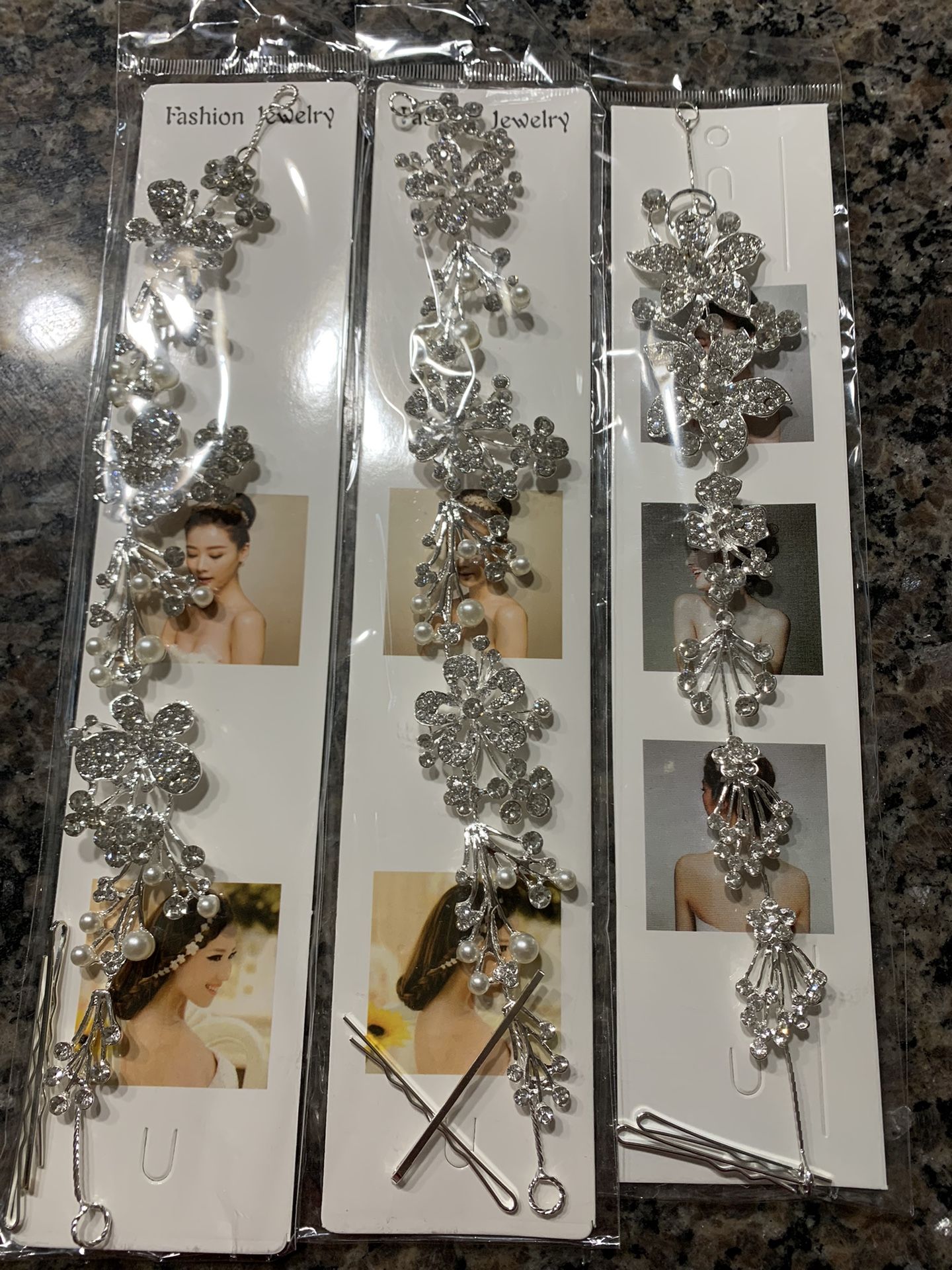 Formal Bridal And Quince Hair Pieces