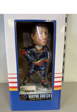 Wayne Gretzky St. Louis Blues 2026 SGA Bobblehead NIB 3/10/26