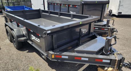 2024 Dump Trailer – 14K – 83x14x2 – Delco Trailers – DT036080
