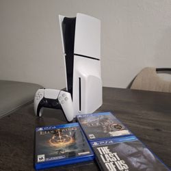 Ps5 Console With DualSense And Games