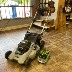 Ego Electric Lawnmower Lm213Dsp W/ 56v 7.5ah Battery And Charger 11058662