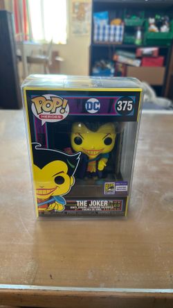 The Joker Comic Con Blacklight Funko Pop